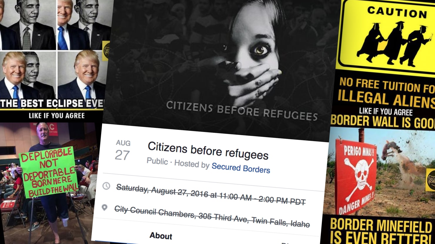 Russia Used Facebook Events to Organize Anti-Immigrant Rallies on U.S. Soil
