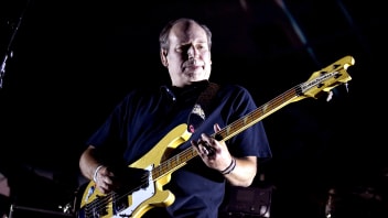 INDIO, CA - APRIL 16: Hans Zimmer performs on the Outdoor Theatre during day 3 of the Coachella Valley Music And Arts Festival (Weekend 1) at the Empire Polo Club on April 16, 2017 in Indio, California.
