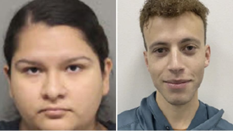 Angela Navarro and Zachary Scheich pretended to be mother and son.