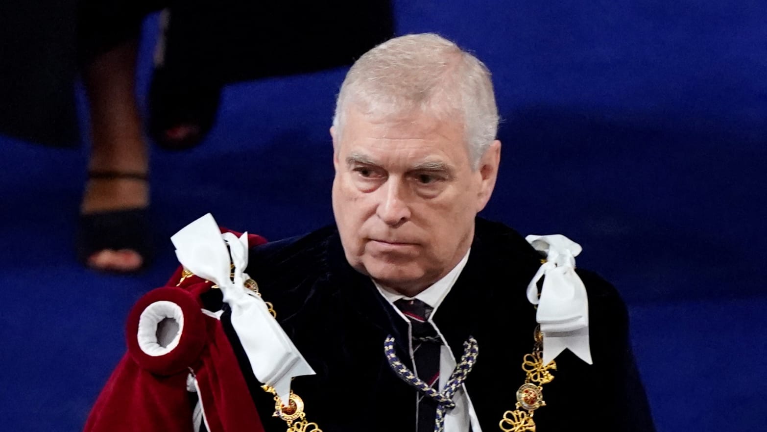 Prince Andrew is a lonely guy.