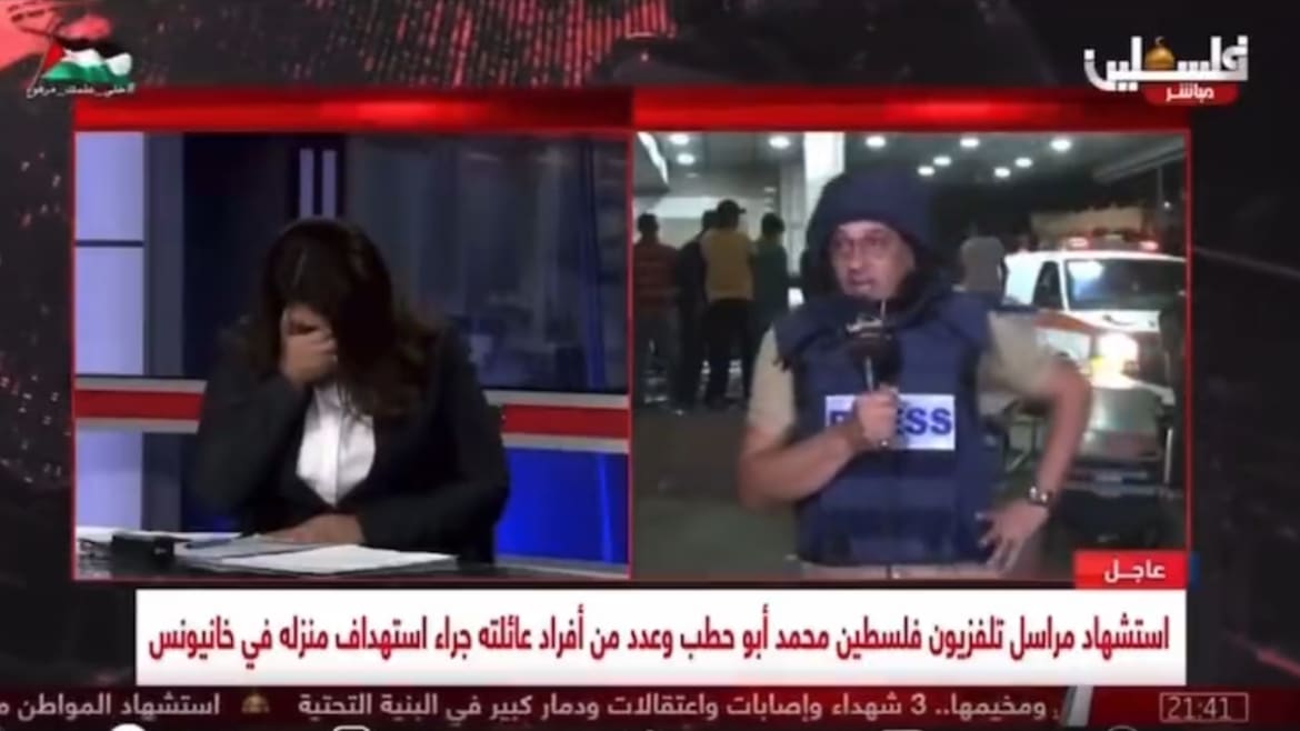 ‘We Can’t Bear This Anymore’: Gaza Journalists Break Down on Air