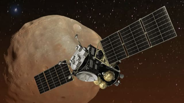 Artist’s rendering of JAXA/NASA Mars exploration