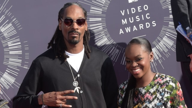 Snoop Dogg and his daughter Cori Broadus