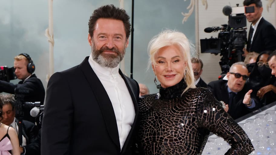 A picture of Hugh Jackman and Deborra-Lee Jackman. The couple is separating, putting an end to “almost 3 decades together as husband and wife in a wonderful, loving marriage.”