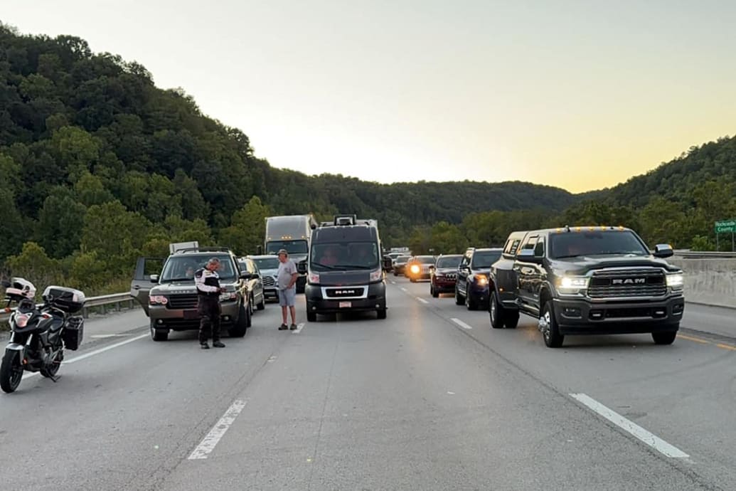 Cars on Interstate-75