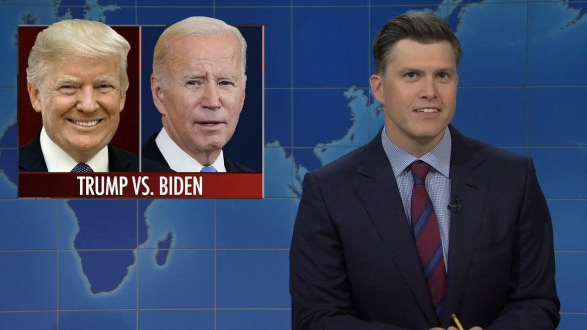 SNL’s ‘Weekend Update’ Worries Biden vs. Trump Might Be ‘Elder Abuse’