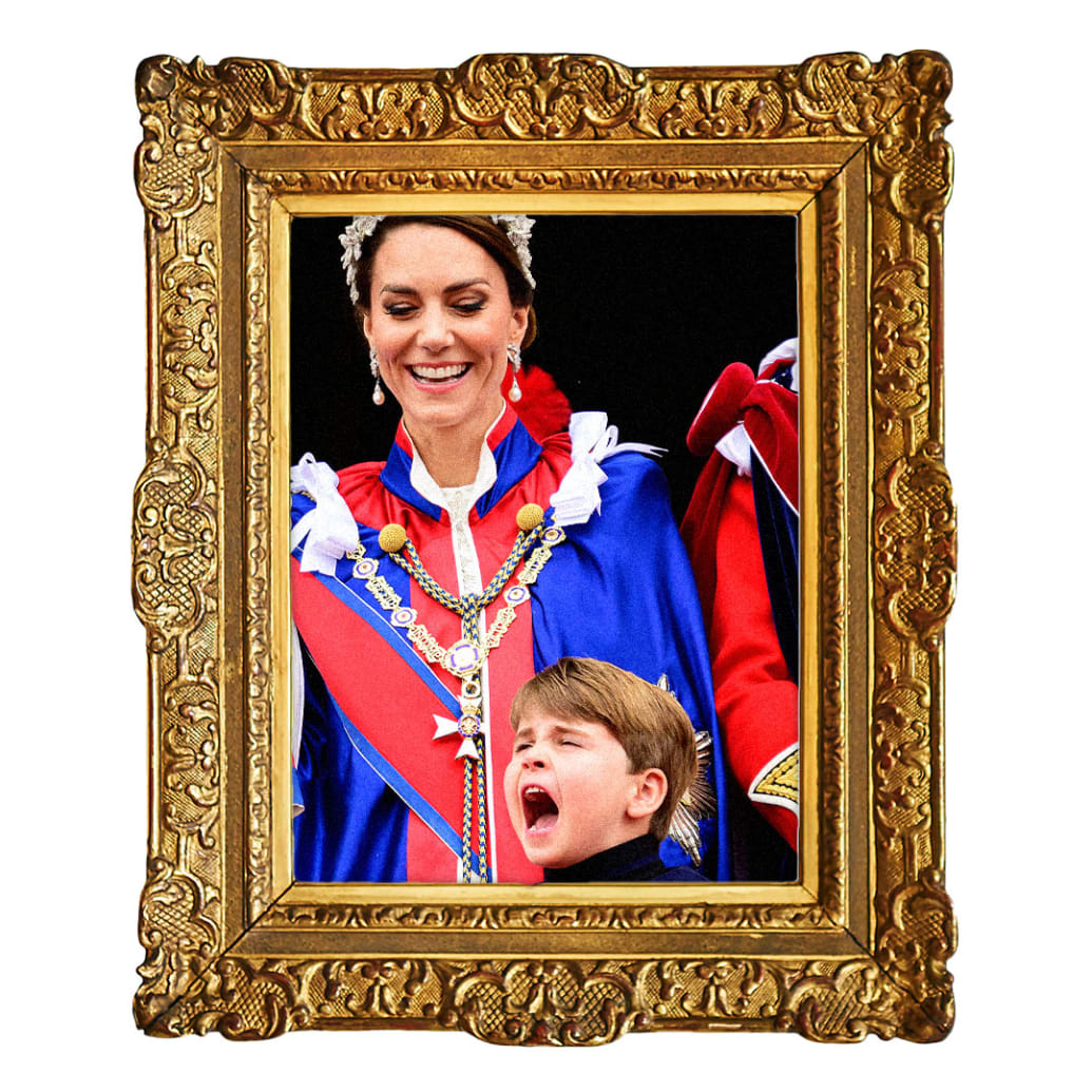 Photo of Kate Middleton and Prince Louis