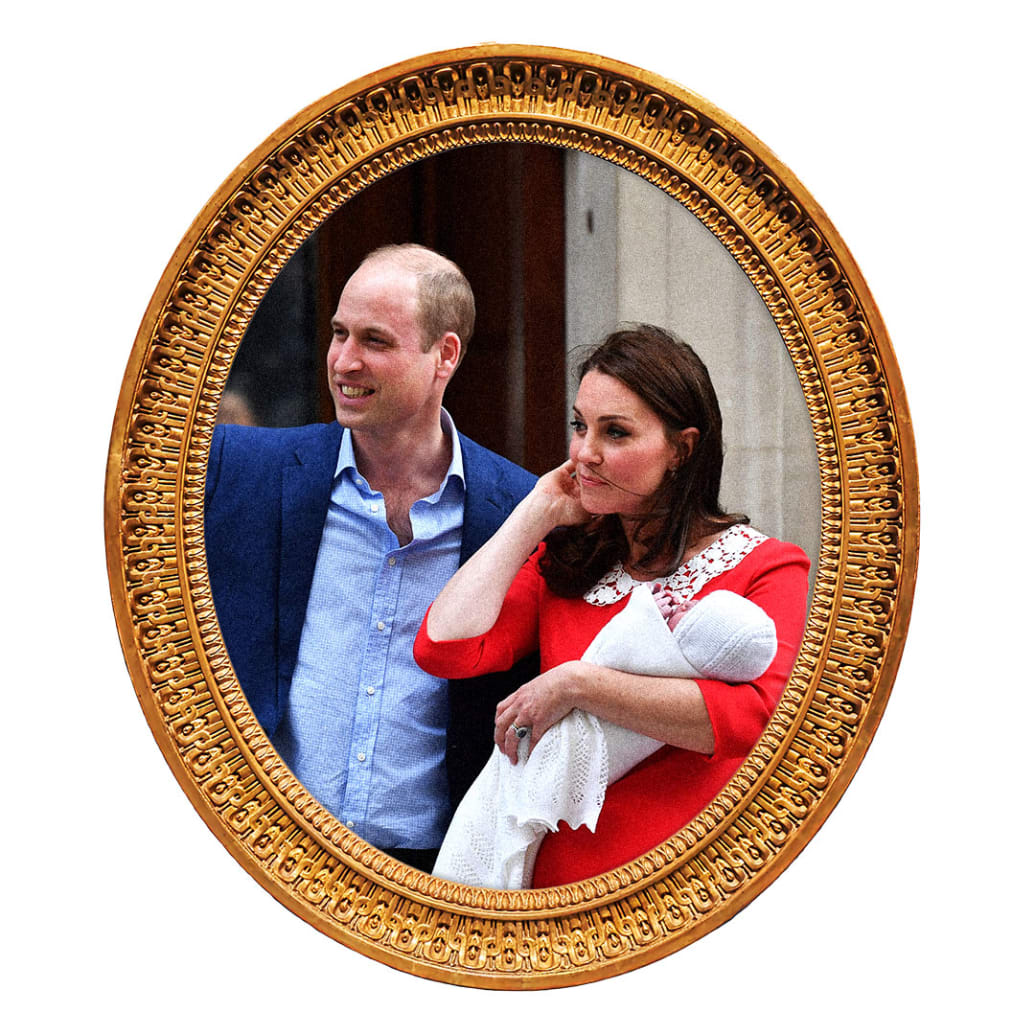 Birth of Prince Louis with William and Kate