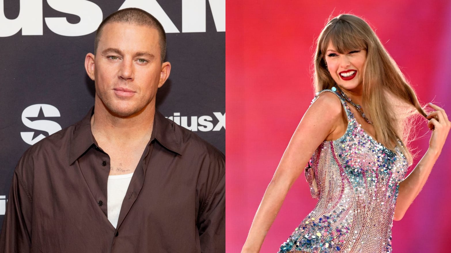 Channing Tatum and Taylor Swift