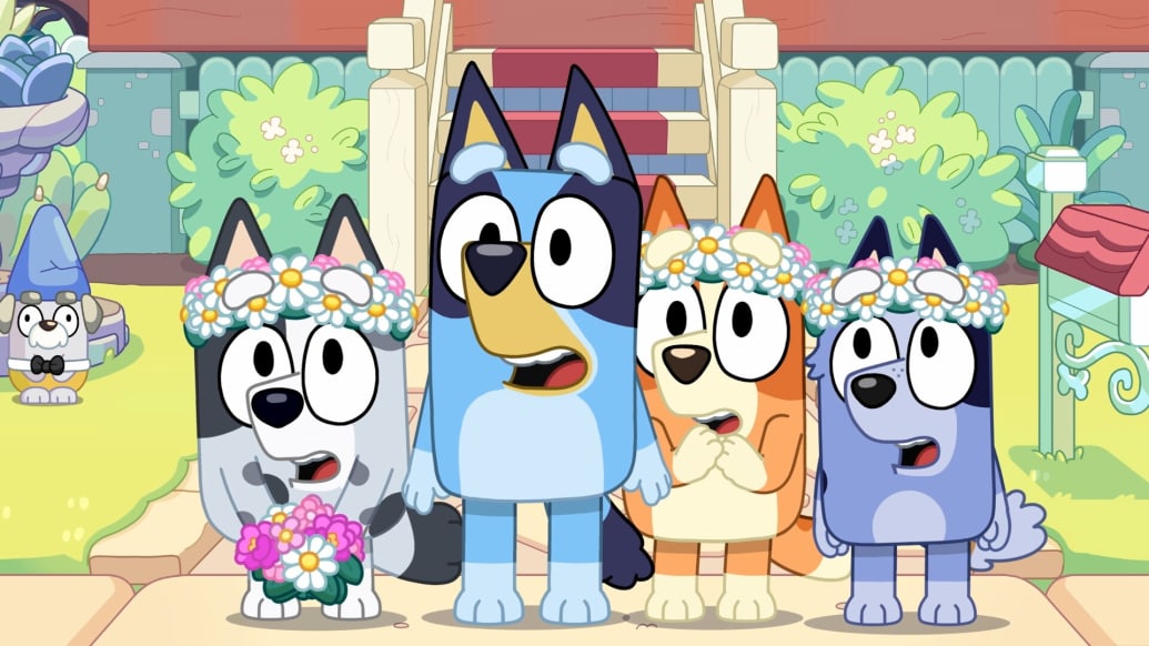 Puppies from the Disney+ series 