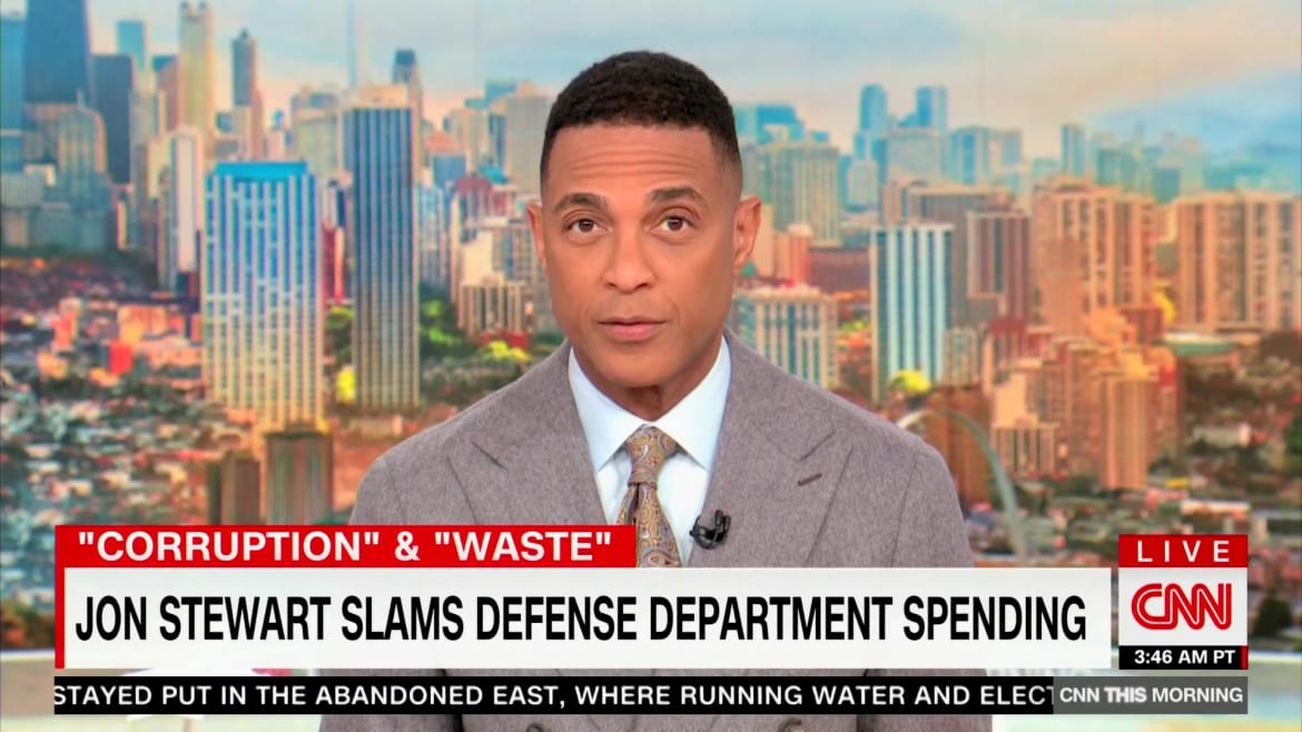 Don Lemon Disses Jon Stewart on Hot Mic and Then Backpedals