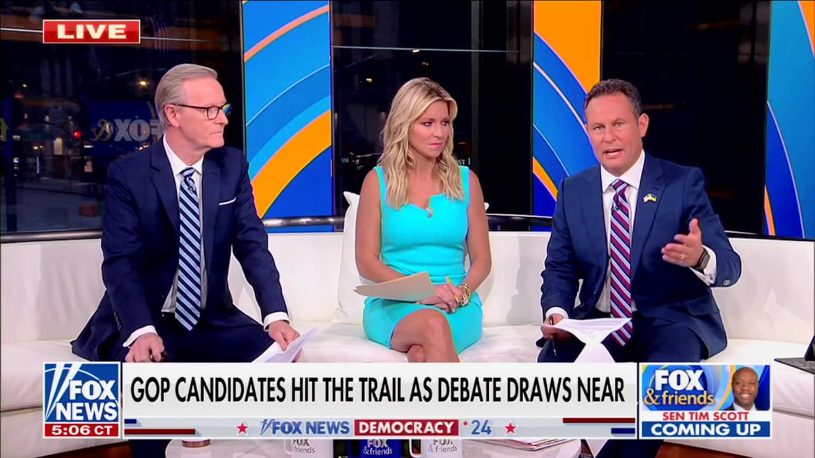 ‘Fox & Friends’ Reduced to Begging Trump to Attend Fox’s GOP Debate