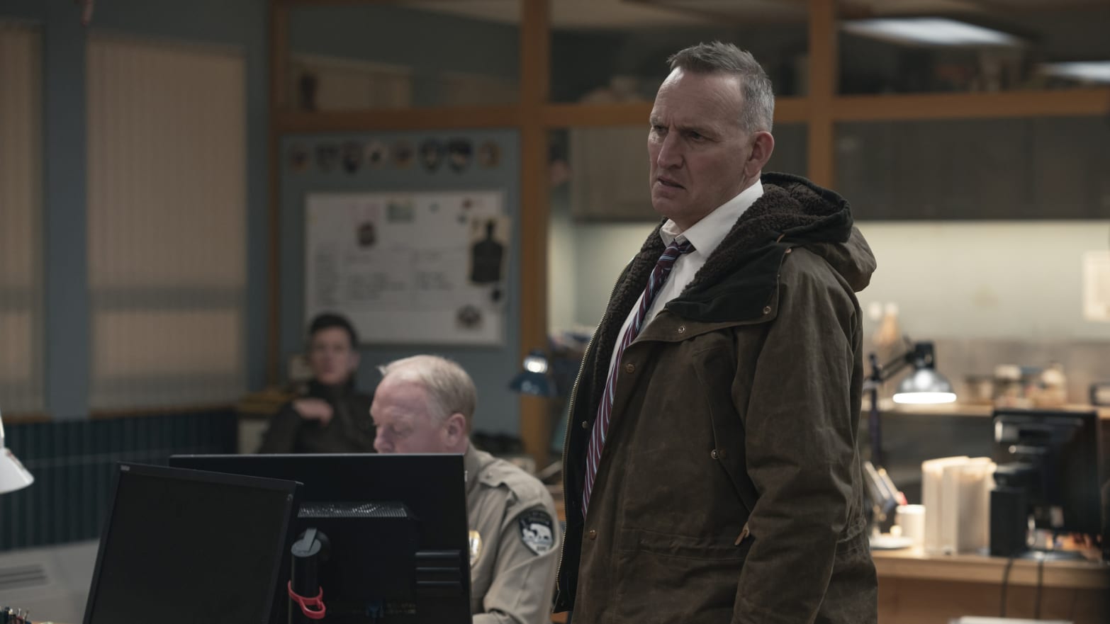 Christopher Eccleston in True Detective: Night Country