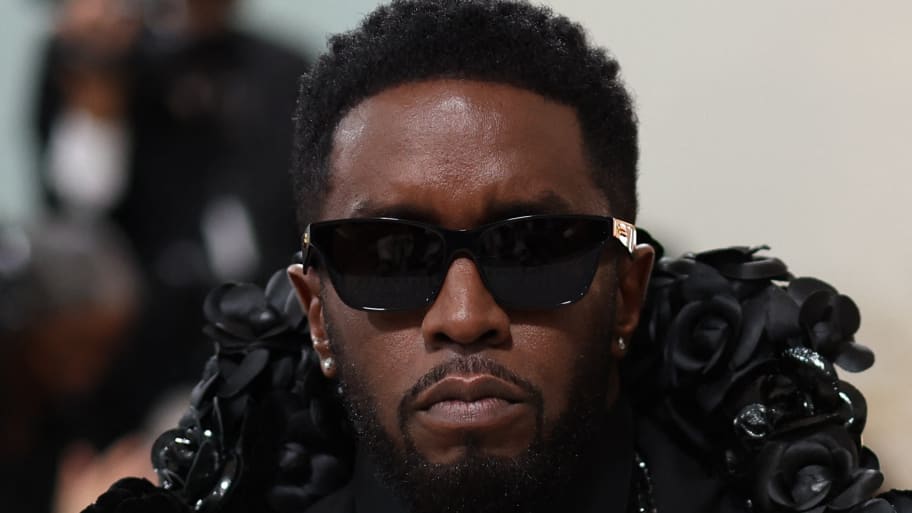 Sean “Diddy” Combs poses at the Met Gala in New York City, New York, May 1, 2023.