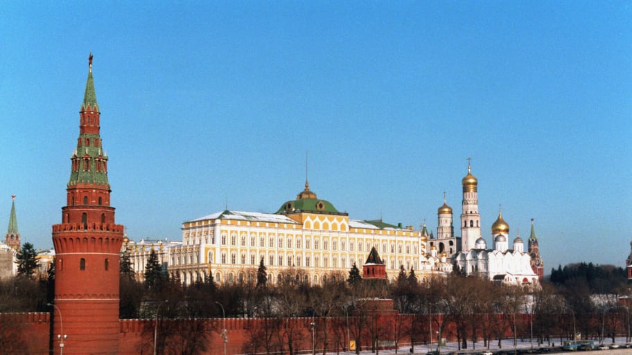 General view of the Kremlin in Moscow.
