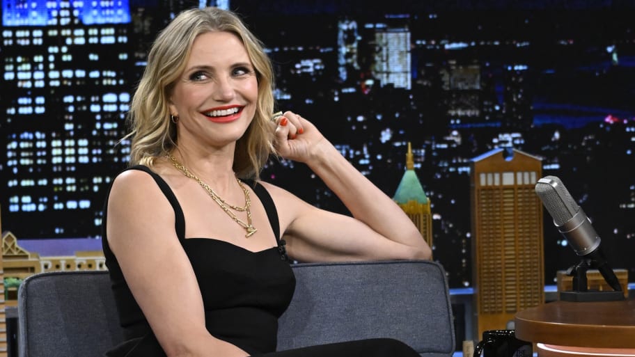 Cameron Diaz appears on The Tonight Show.