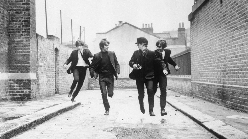 Paul McCartney, George Harrison, John Lennon, and Ringo Starr.