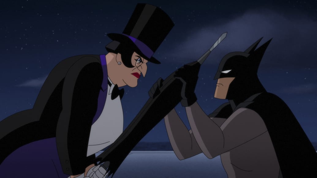 Penguin and Batman