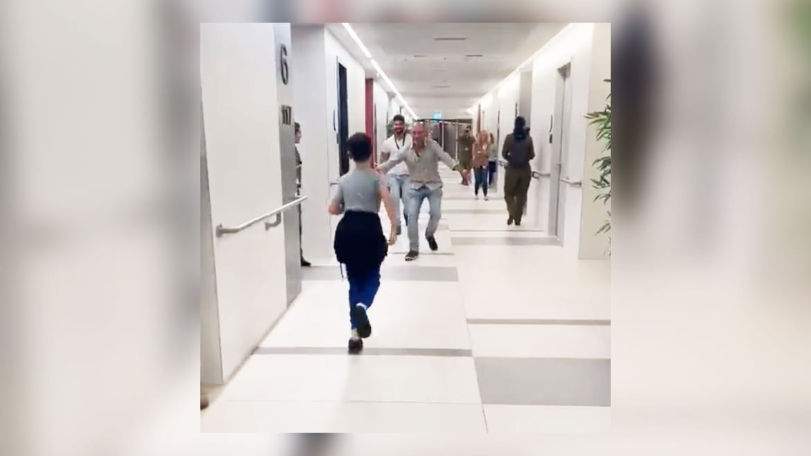 Video Shows Reunion of 9-Year-Old Israeli Boy with Family