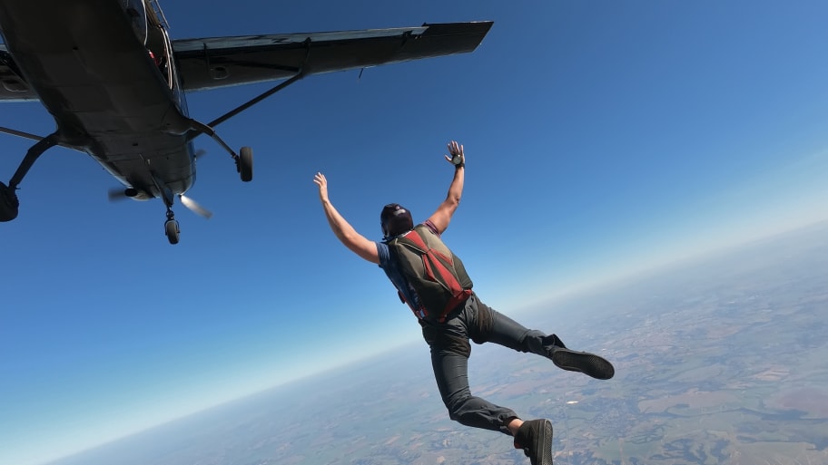 Stock image of a skydiver. House Republicans are reportedly undeterred from taking part in extreme sports even in light of their party’s narrow majority.