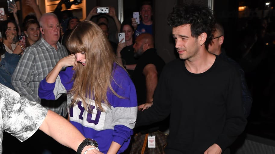 Taylor Swift and Matty Healy in Manhattan on May 16, 2023