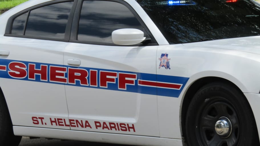 A St. Helena Parish Sheriff’s Department car.