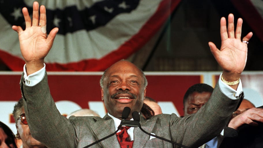 Then-San Francisco Mayor Willie Brown