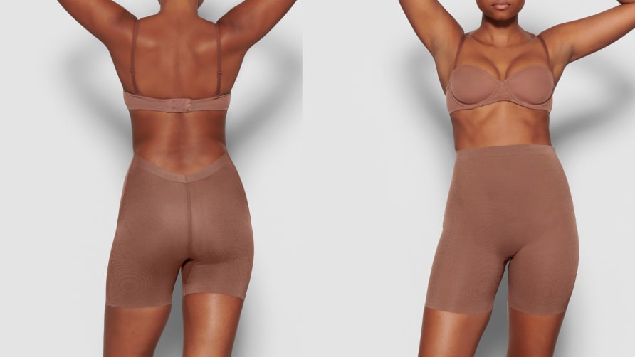 Skims Sculpting Seamless Mid-Thigh Bodysuit, Kim Kardashian's Skims Has  Launched at Nordstrom