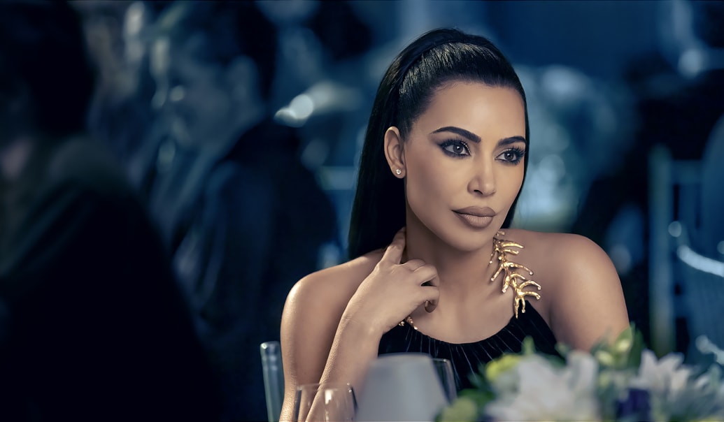 Kim Kardashian as Siobhan Corbyn in AHS: Delicate.