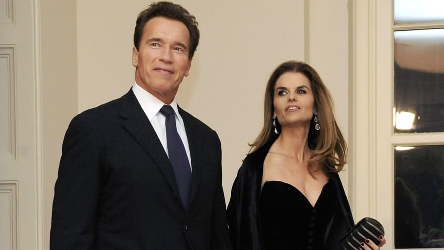 Arnold Schwarzenegger and his wife Maria Shriver