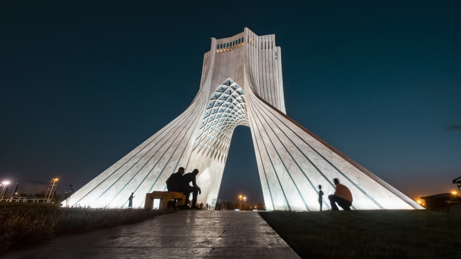 Azadi Tower, Teheran, Iran, Middle East.