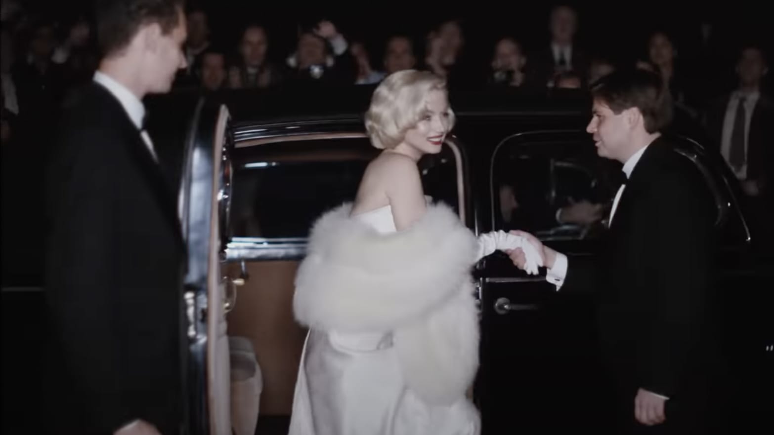 Ana De Armas Has Her Marilyn Monroe Moment In A Custom-Made Louis