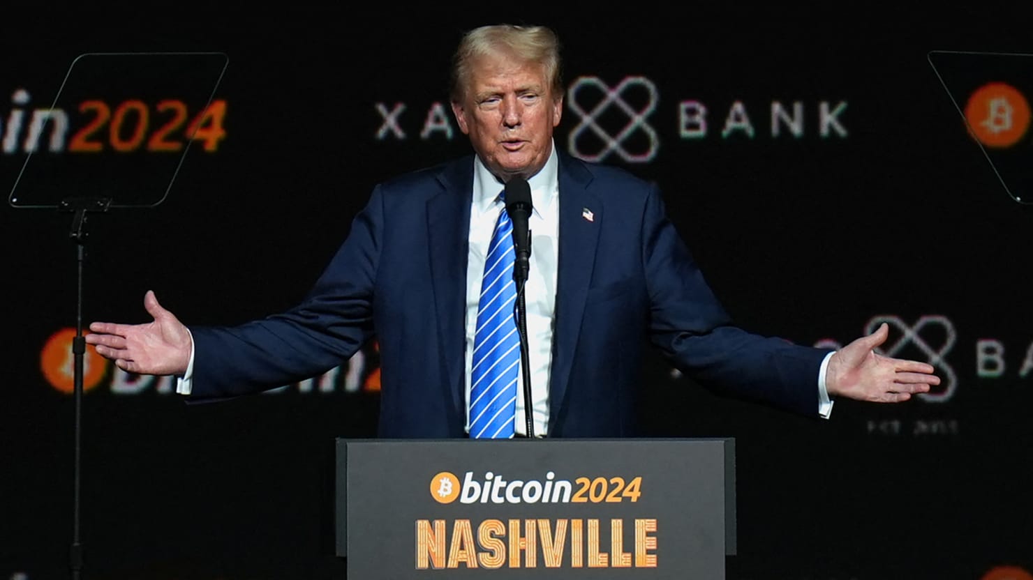 Trump Barely Mentions Crypto During Cryptocurrency Interview