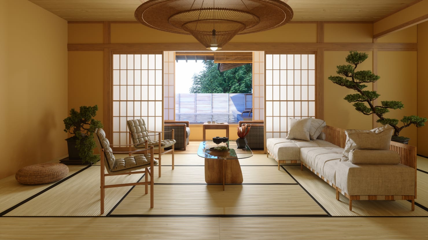 Japandi Decor Is Like the Elevated Older Sibling of Mid-Century Modern Style