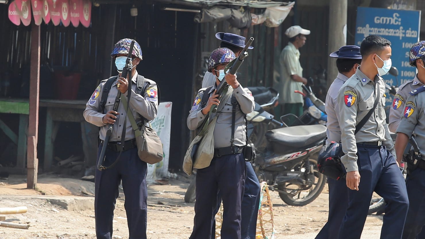 Associated Press Reporter Thein Zaw has been jailed in Myanmar for bloody protests