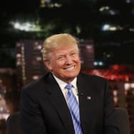 Jimmy Kimmel interviews Donald Trump on “Jimmy Kimmel Live.”
