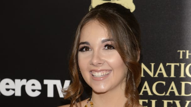 Haley Pullos arrives at the 41st Annual Daytime Emmy Awards in Beverly Hills, California June 22, 2014. 