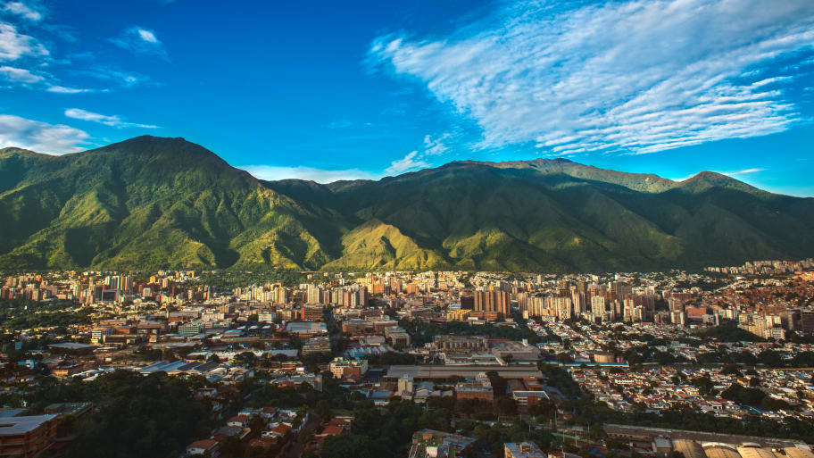 Caracas, a Venezuelan city.