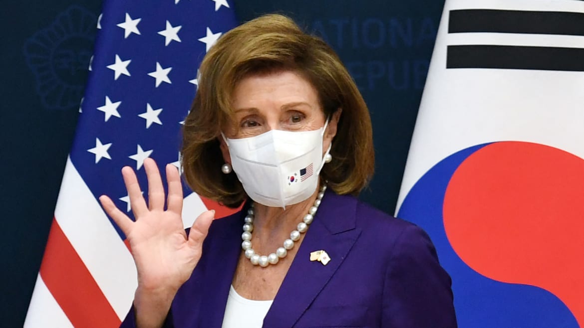 Pelosi Blanks Media Questions as China Lights up the Taiwan Strait with Barrage of Missiles