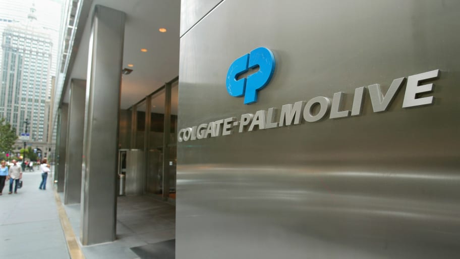 The entrance of Colgate-Palmolive headquarters
