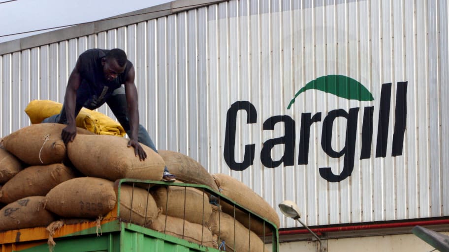 A Cargill factory in the Ivory Coast.