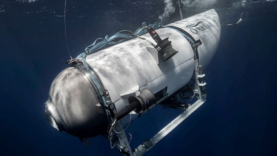 The Titan submersible, operated by OceanGate Expeditions to explore the wreckage of the sunken Titanic off the coast of Newfoundland