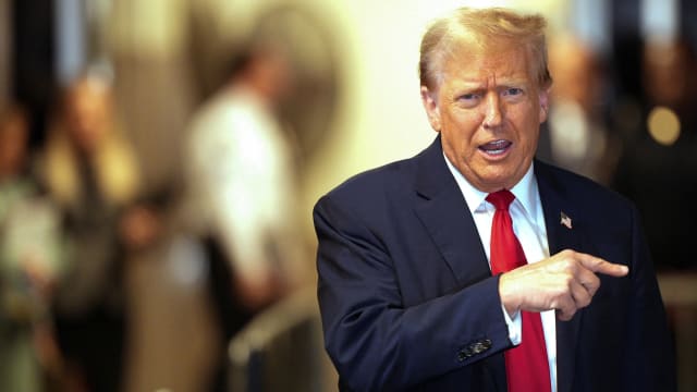 Donald Trump will be in a Manhattan courtroom Thursday as a separate hearing before the United States Supreme Court on his claims of presidential immunity gets underway. 