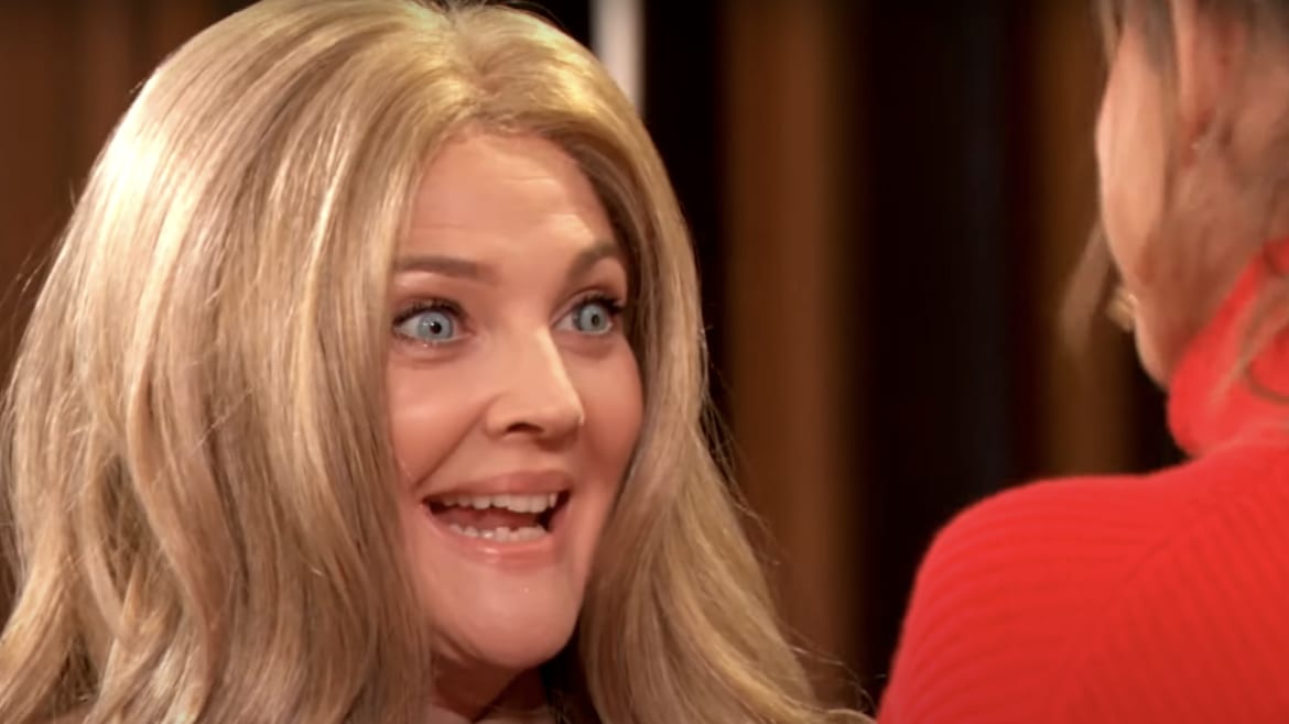Drew Barrymore Goes Off the Rails With Bonkers ‘M3GAN’ Roleplay