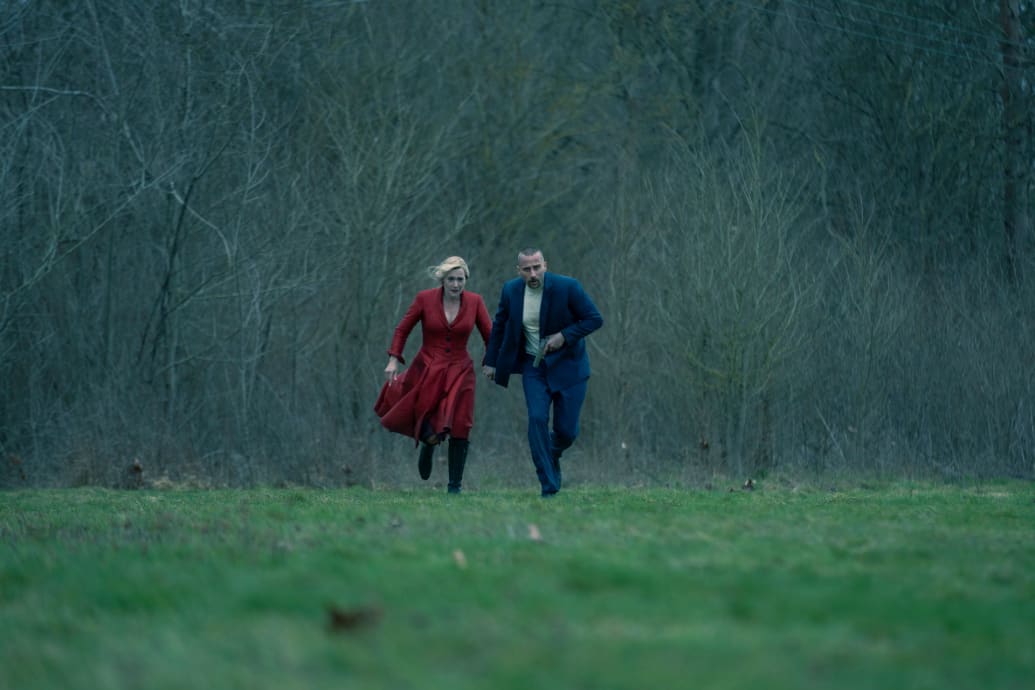  A still from the Regime showing Kate Winslet and Matthias Schoenaerts.