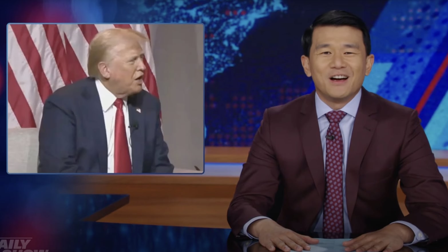 Ronny Chieng addresses Donald Trump’s disastrous interview at the National Association of Black Journalists conference.