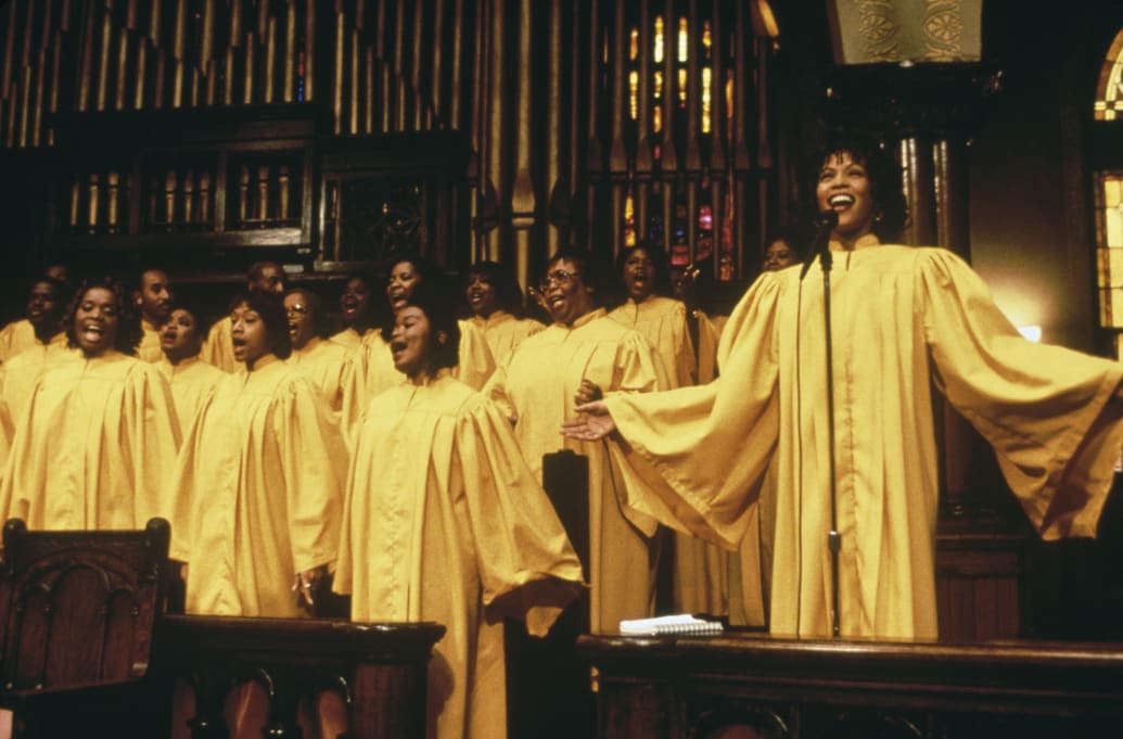 Whitney Houston in the The Preacher's Wife.