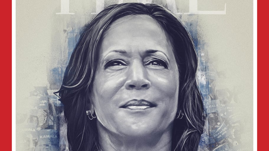 Kamala Harris featured on the cover of Time in August, but not for an interview with the magazine.