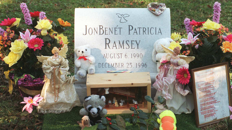 JonBenet Ramsey's grave.