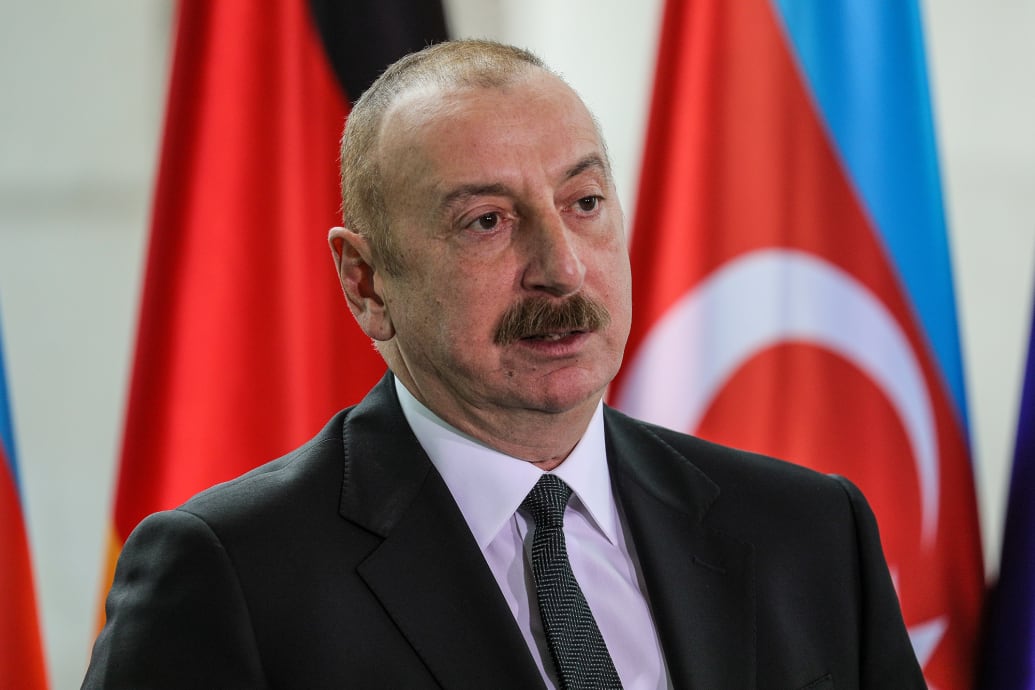 Azerbaijani President Ilham Aliyev.